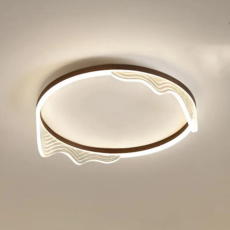 

Led Bedroom Golden Lustre Ceiling Lamp Indoor Decoration Simplicity Acrylic Chandelier Lighting Fixtures for Living Room Study