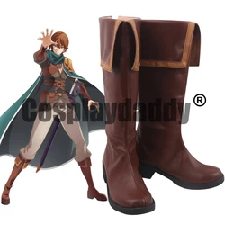 Redo of Healer Kaifuku Jutsushi no Yarinaoshi Kaiyari Hero of Recovery Keyaruga Cosplay Shoes Fold Over Knee-high Boots S008