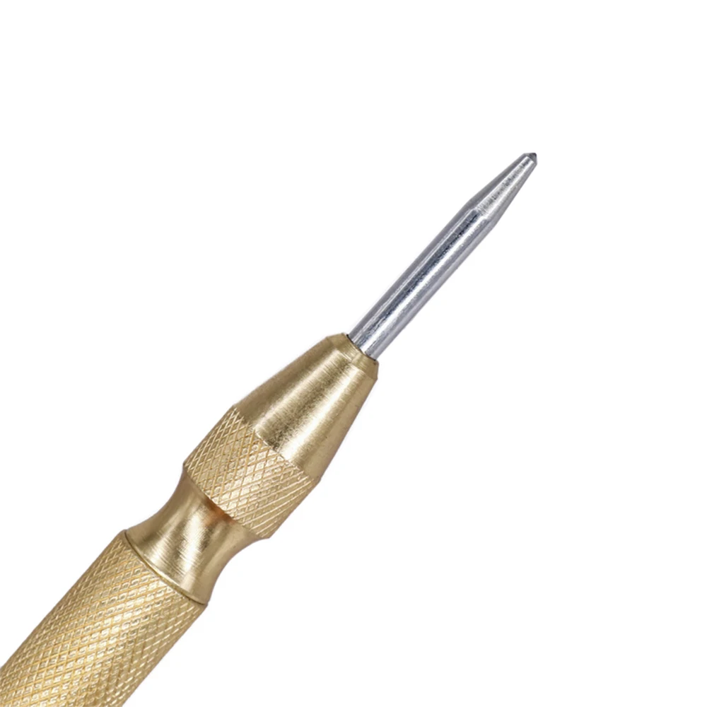 1pc 130mm Automatic Center Punch Drill Bit Spring Loaded for Marking Starting Hole  Pin   