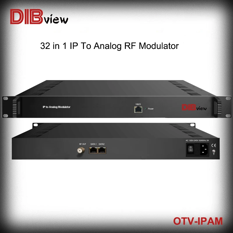 

Модулятор 32 в 1 IP-аналоговый RF PAL NTSC DK OTV-IPAM