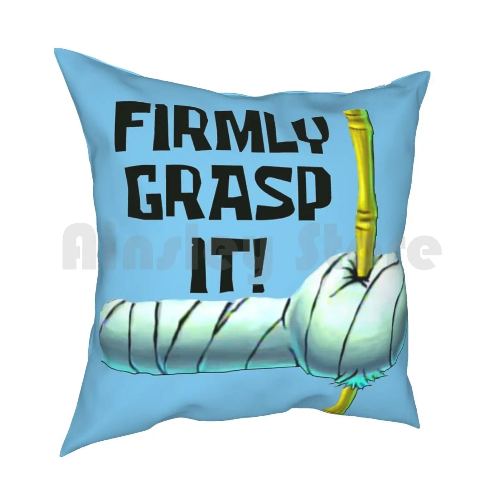 Firmly Grasp It! Pillow Case Printed Home Soft DIY Pillow cover Star Squidward Mr Krabs Plankton Sandy Cartoons Animation