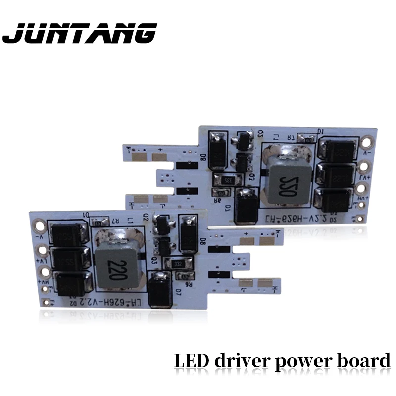 LED car headlight drive power board C6 single light headlight drive power supply 9V stepless dual light drive board