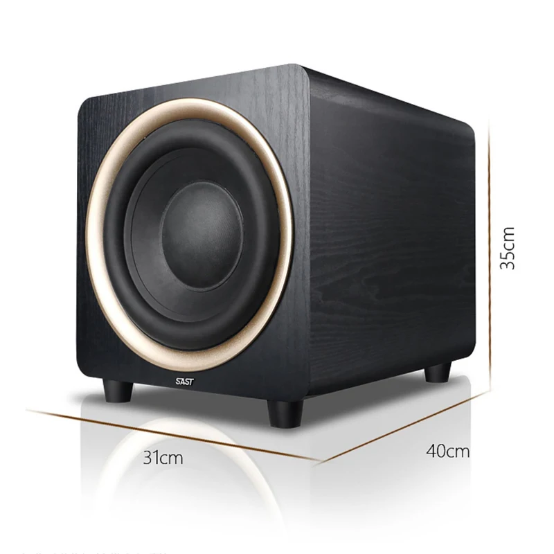 SA-900 KYYSLB 80-150 Вт 4-8 Ом, Пассивный 10-дюймовый аудиосабвуфер, домашний кинотеатр, сабвуфер, деревянный динамик, сабвуфер