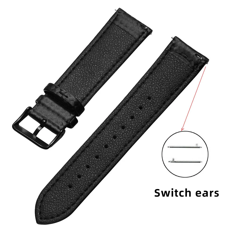 UTHAI P101 Genuine Leather Straps 22mm 24mm For Huawei Samsung Band Watch Bracelet Accessories High Quality Watchbands