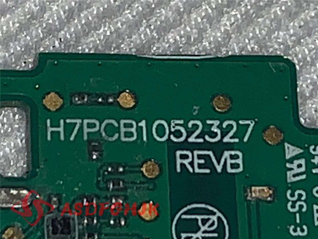 Original h7pcb1052327 usb carregador de carregamento placa porto tesed ok