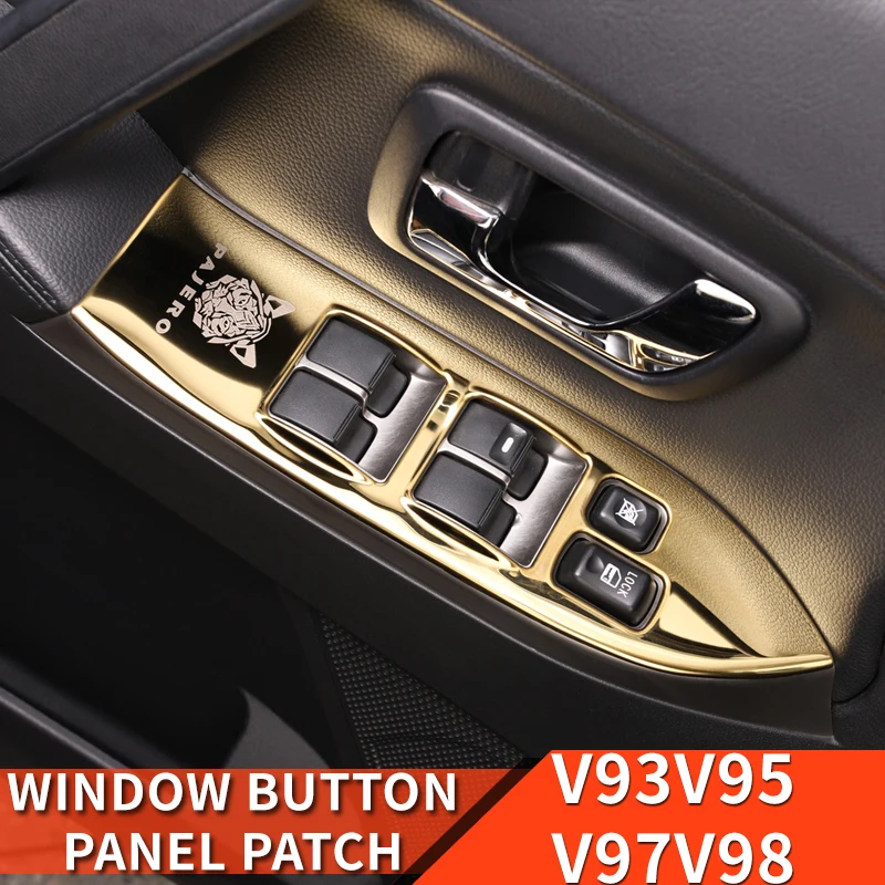 For Mitsubishi Pajero accessories v93v97v98 Glass switch Covers Pajero io Full Pinin Montero Modification InteriorDecoration