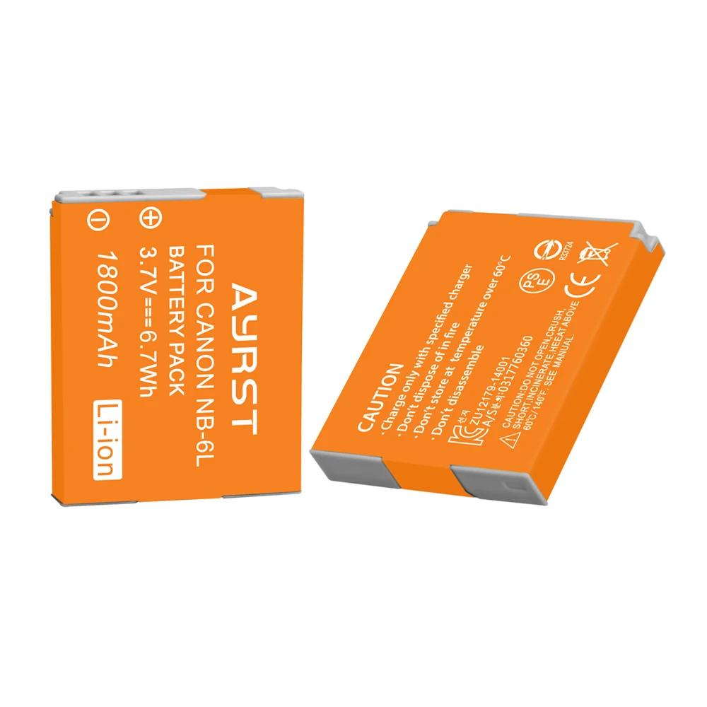 1800Mah NB-6L NB-6L… - image