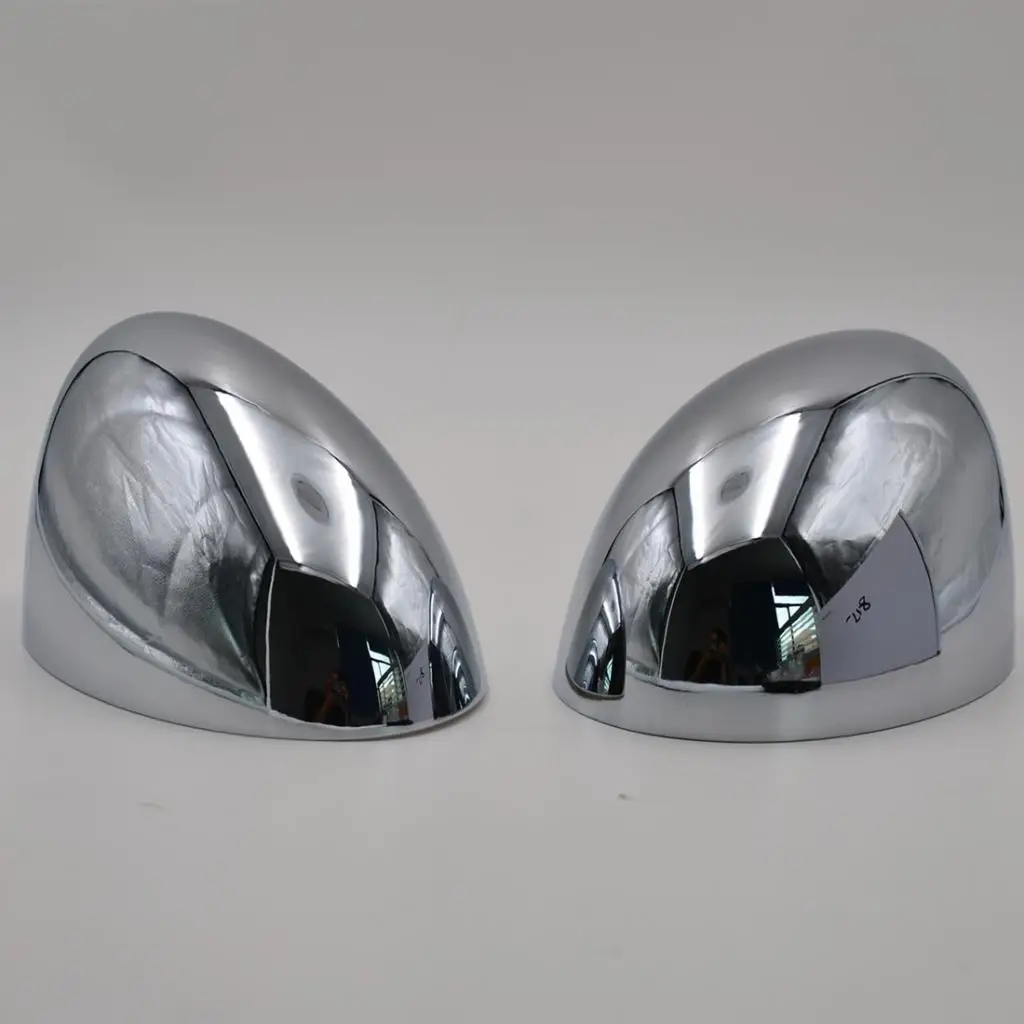 1 Pair Of Mirror Caps, Exterior Mirror Caps, Side Mirrors, Rear-view Mirror Covers For   Mini Cooper 2001-2006 (chrome)