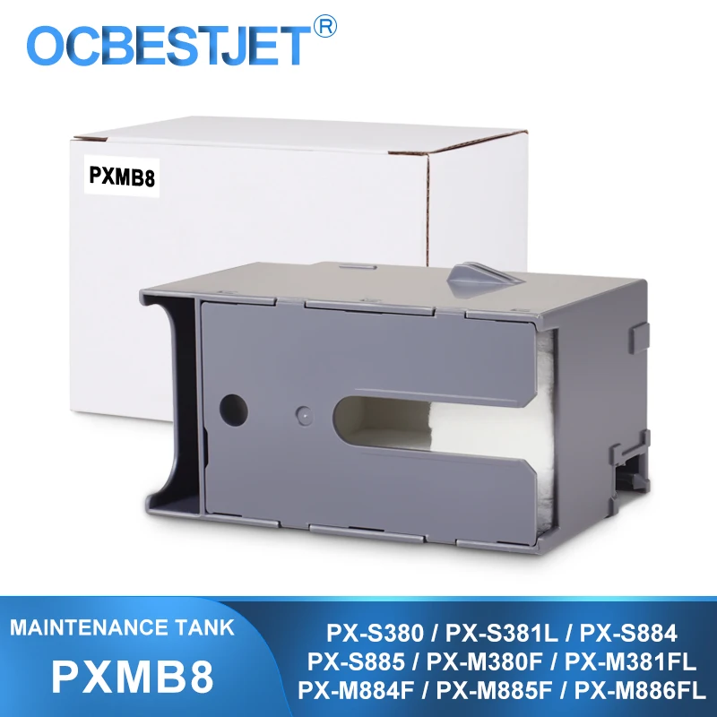 PXMB8 Maintenance Ink Tank Waste Ink Tank For Epson PX-M380F PX-M381FL PX-M884F PX-M885F PX-M886FL PX-S380 PX-S381L PX-S884