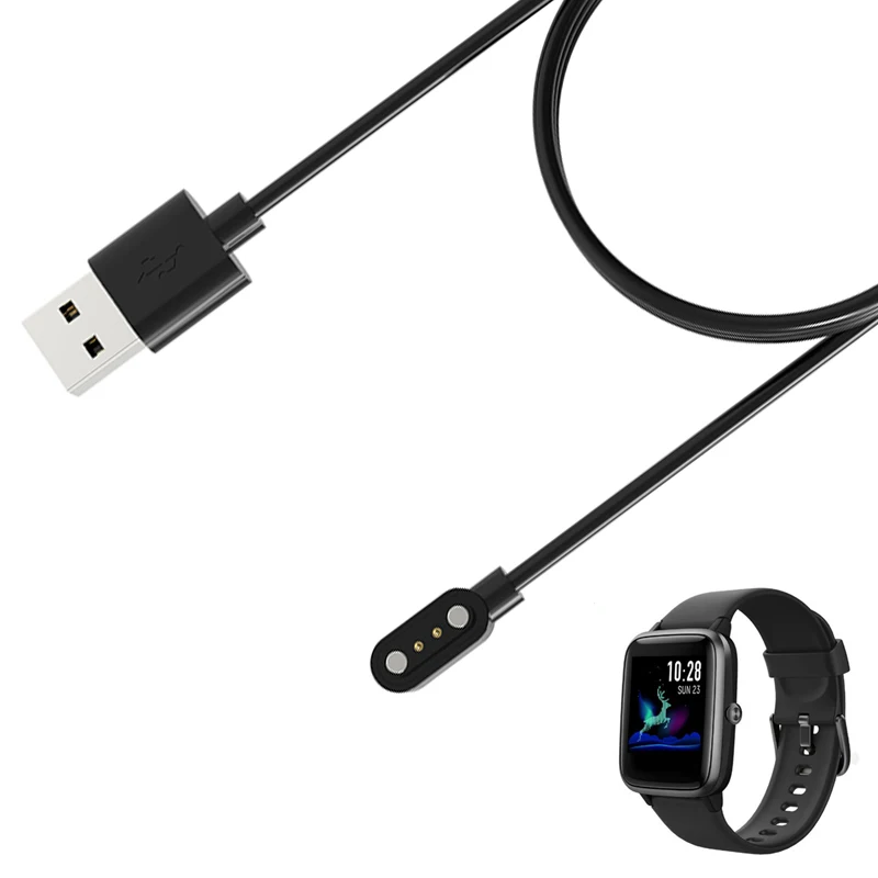 Dock Charger Adapter USB Charging Cable Power Charge Cord for Willful SW021(ID205L)/ID205S/WF025 YAMAY SW023(ID205U) Smart Watch