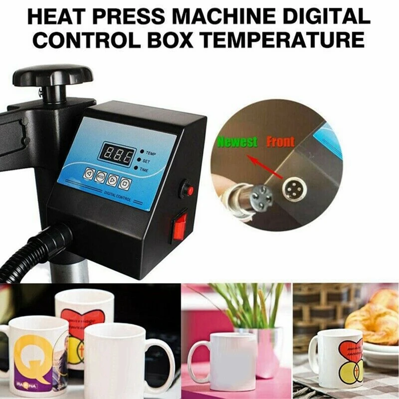 Digital Control Box Heat Press Digital Temperature Controller for Mug/Plate/ Water Heater Temp Regulator Switch Thermoregulator