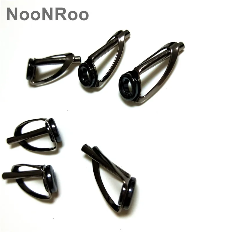 NooNRoo-U Tip Top and Bottom Fishing and Trolling Rod Tip Top , Up to 50LB Class Repair Guide3PCs/Bag