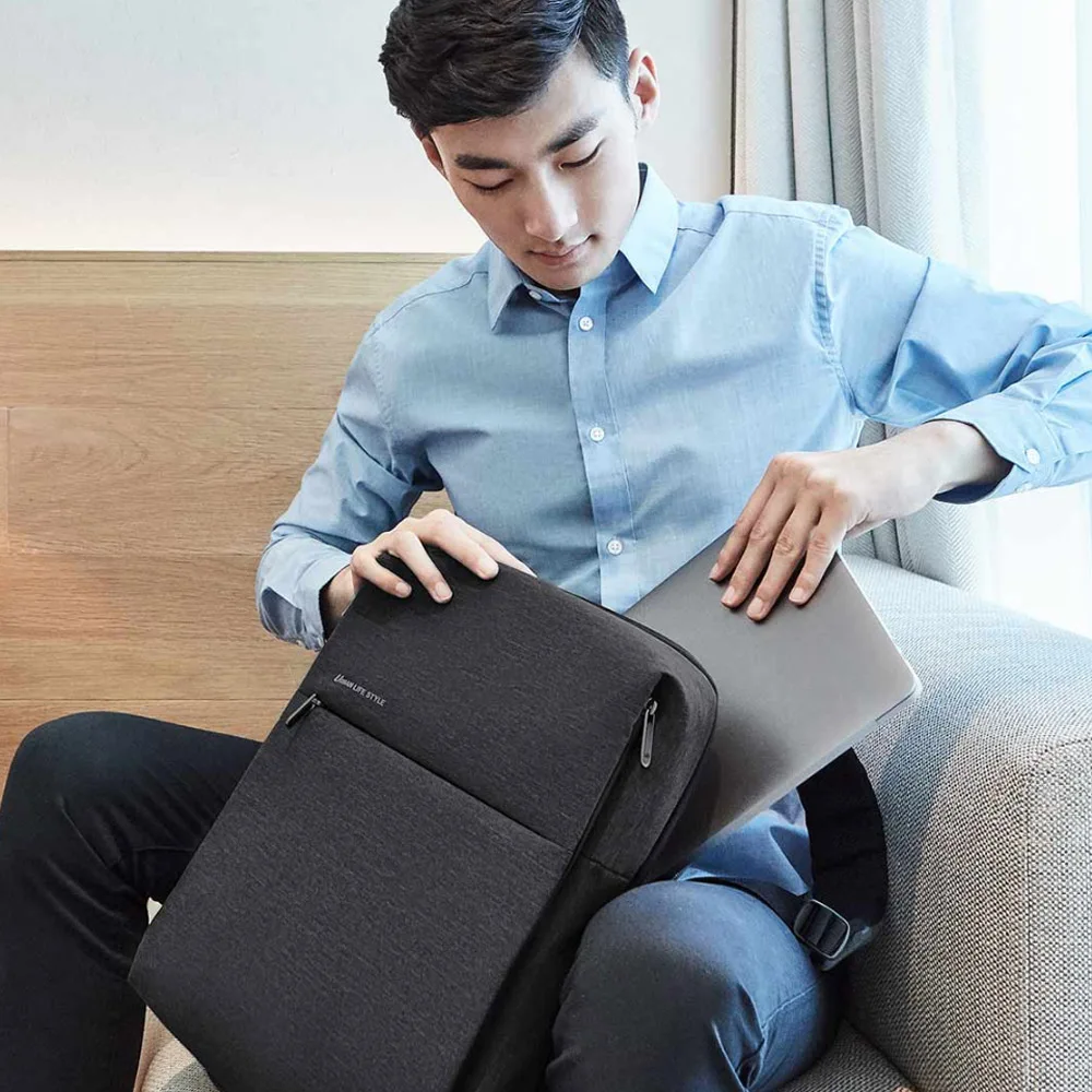 Рюкзак XiaomI Mi, городской стиль, наплечная сумка, рюкзак, рюкзак, школьная сумка, вещевая сумка, подходит для 14-дюймового ноутбука