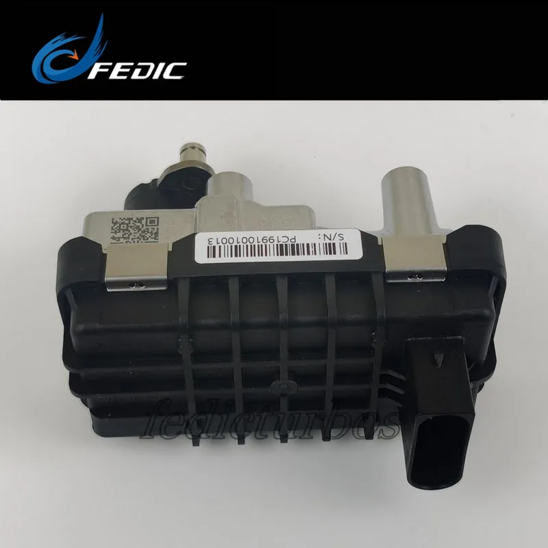 Turbo electronic actuator G-18 752406 for Jaguar XJ XF 2.7 AJ V6 Euro 3 Lion 207 HP 2005 Turbo 752341 6NW 009 206