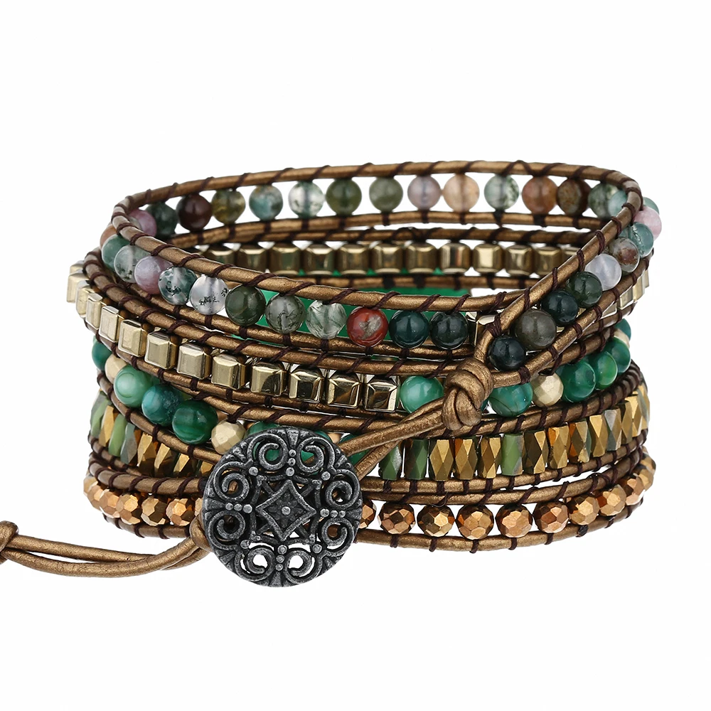 Thumbnail 4 - #21 Best Leather Wrap Bracelets to Buy In 2026
