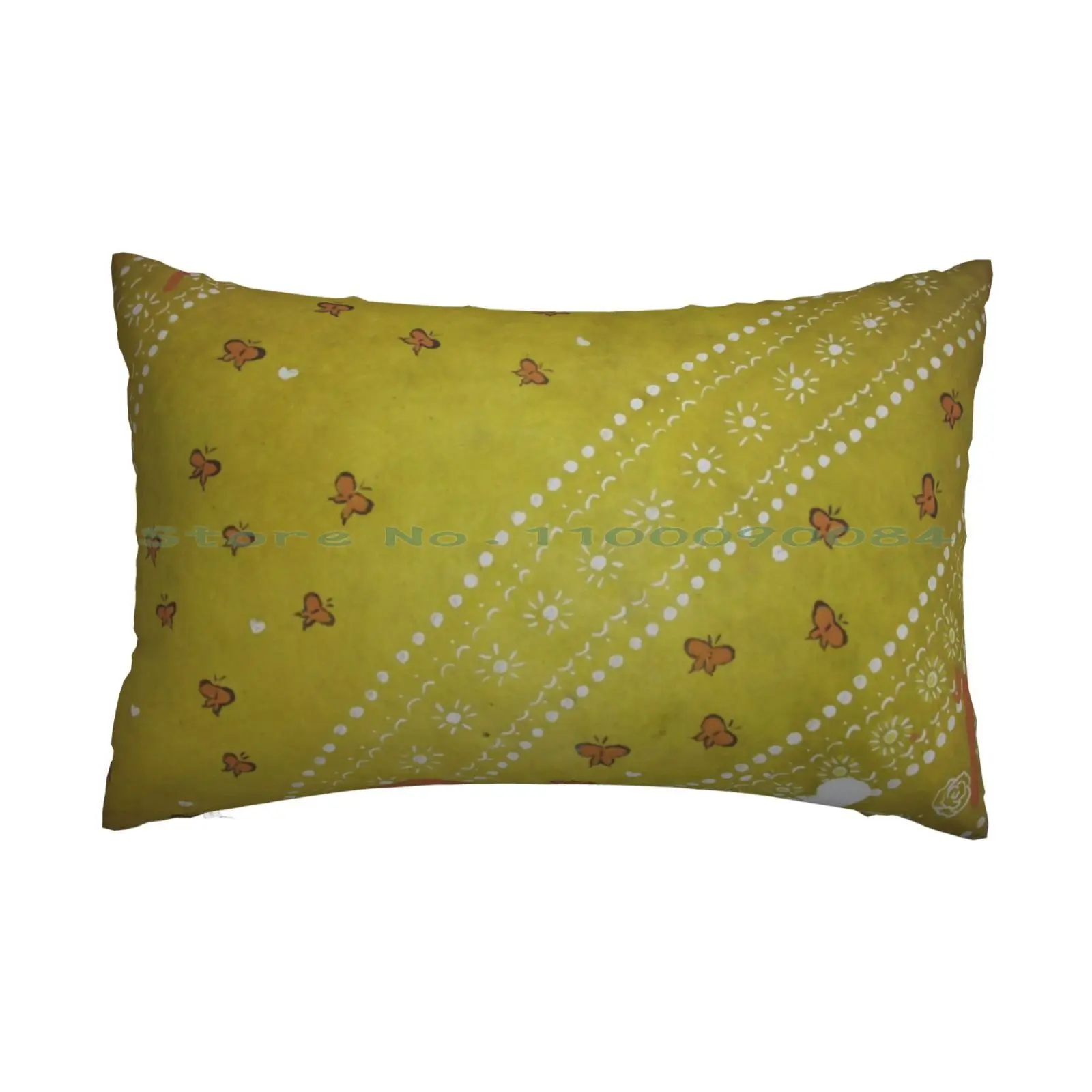 Here Comes The Sun Pillow Case 20x30 50*75 Sofa Bedroom Sun Butterflies Yellow Susan Devine Napoli Its Alright Long Rectangle