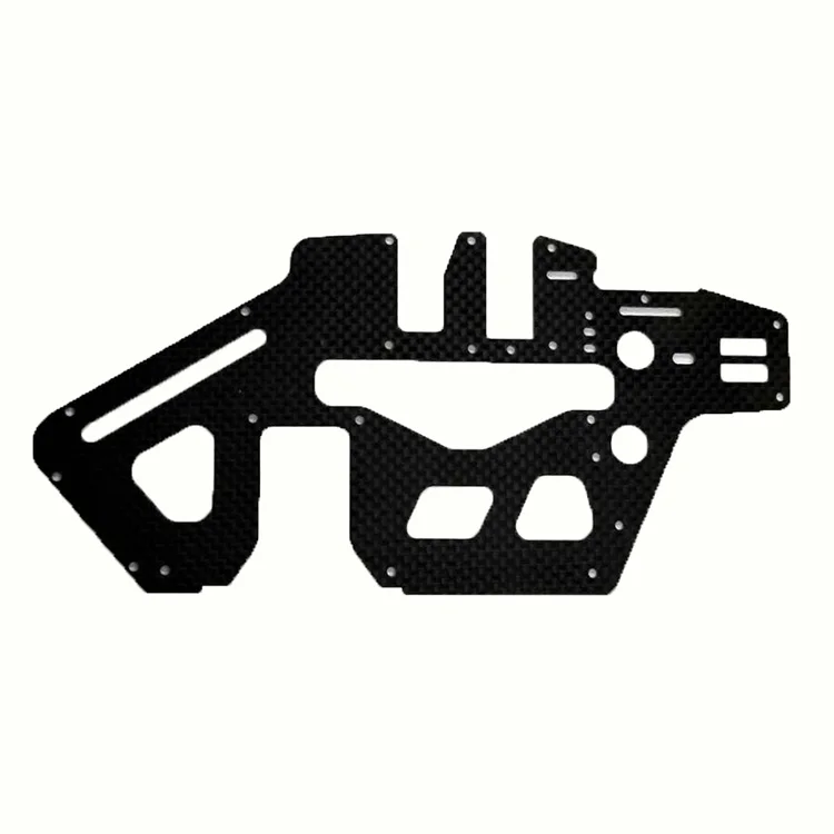 Align trex 450 키트(1.2mm)용 타로 450 PRO DFC 헬리콥터 탄소 섬유 메인 프레임 플레이트