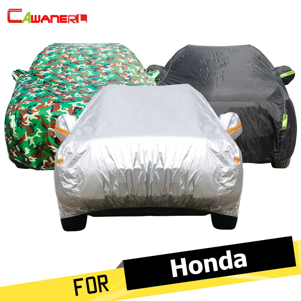 Cawanerl SUV Car Cover Auto Anti UV Sun Rain Snow Resistant Protection Car Covers Dustproof For Honda Greiz Jade Civic Accord