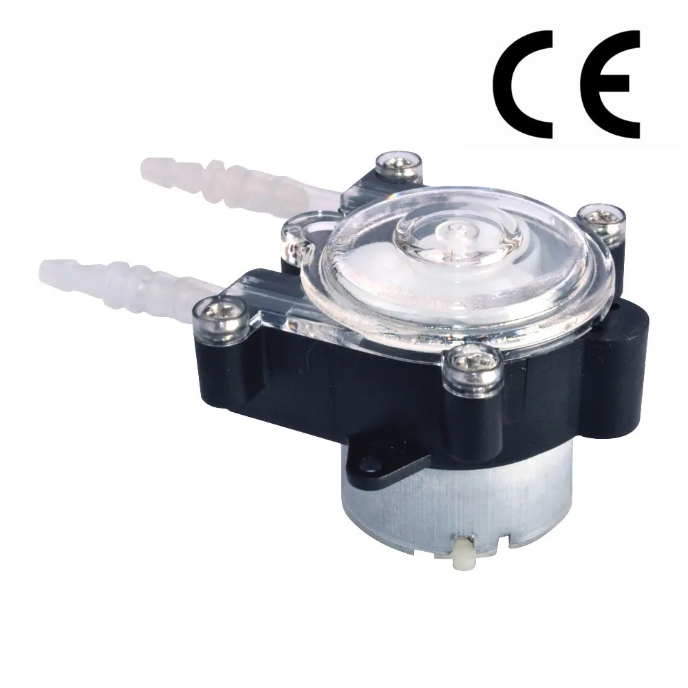 Peristaltic Pump,DC12V Peristaltic Pump High Accuracy,Low Noise,No Pollution,for Biochemical Analysis, Ph 60-150ml/min