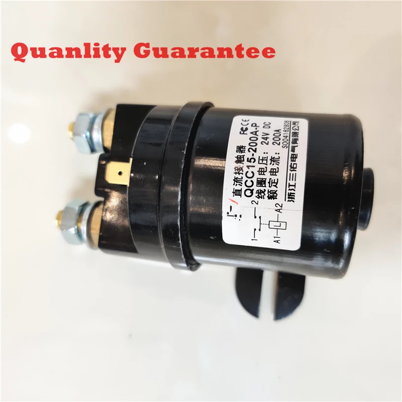 QCC15-200A electric forklift stack high pallet motor 12V start switch 24V DC contactor QCC15-200A-12v QCC15-200A-24v