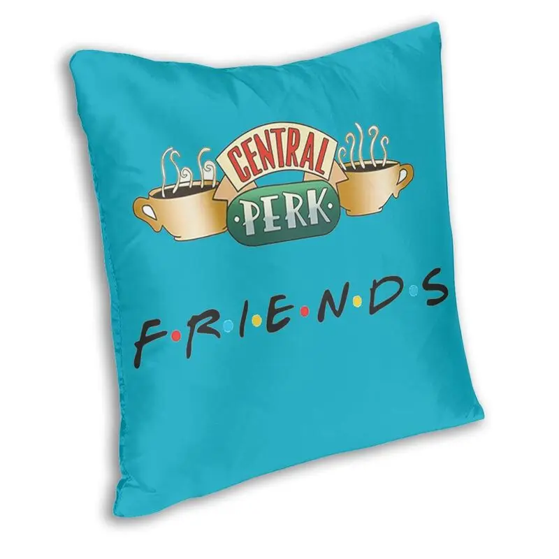 Funny Friends TV Show Cushion Covers Sofa Home Decorative Central Perk Cafe Comic Square Pillow Case 40x40cm Decorative Cushion