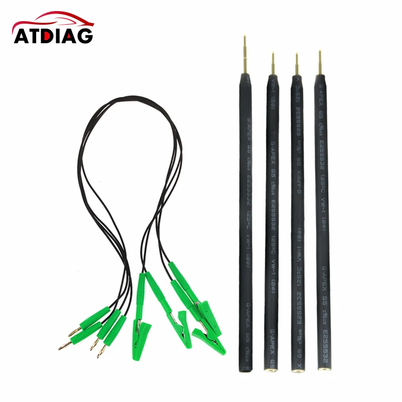 Hot Selling 4pcs/set BDM Frame 4 Probes and 4pcs Connect Cable FGTECH BDM100 CMD ECU Programmer For Replacement Needles