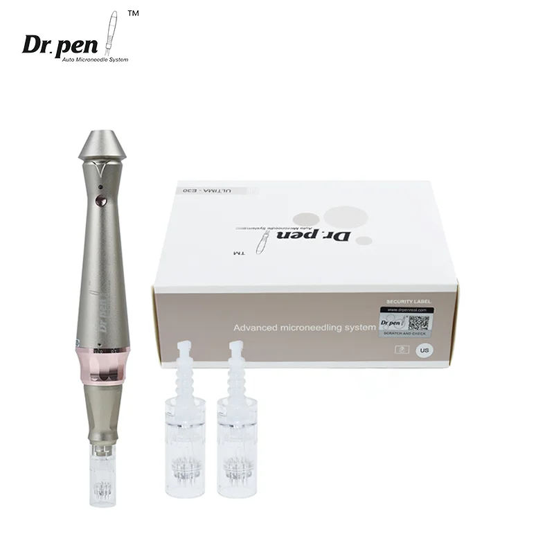 Dr. Pen Ultima E30-C Authentic Microneedling Pen Wired Professional Derma Pen for Home Use Mesotherapy Needling Pen