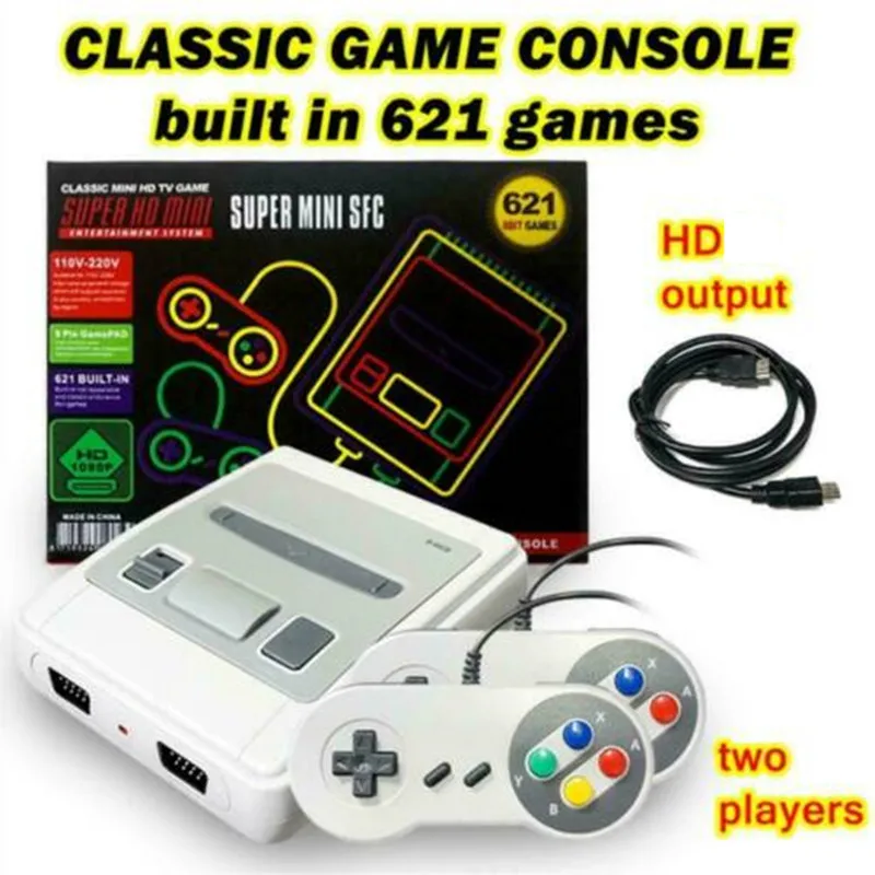 

620/621 Games Childhood Retro Mini Classic 4K TV AV/HD 8 Bit Video Game Console Handheld Gaming Player