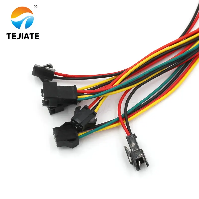 5Pair Plug-in Type SM Wire 2/3P Connection Wire Electronic Line 2.54MM Female/Male Header 20/30/40CM 22AWG Adapter Wires