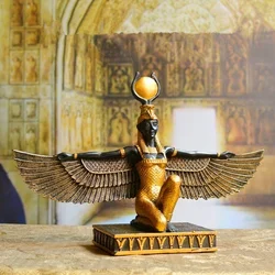 The study cabinet decoration of the goddess Isis, the Egyptian god