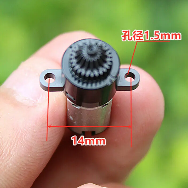 10mm N10 Mini Planetary Gear Motor DC 3V-5V 3.7V 150RPM Slow Speed Engine With Bevel Gear Shaft