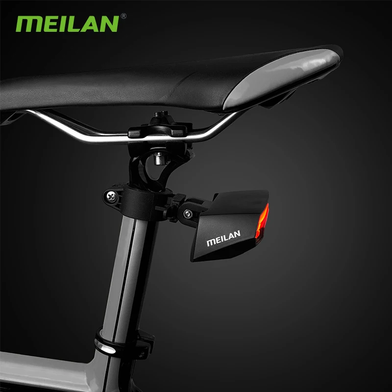 meialn X5 wireless remote control steering bicycle gub taillights USB charging riding with speaker bell  giyo  Bicycle Ligh