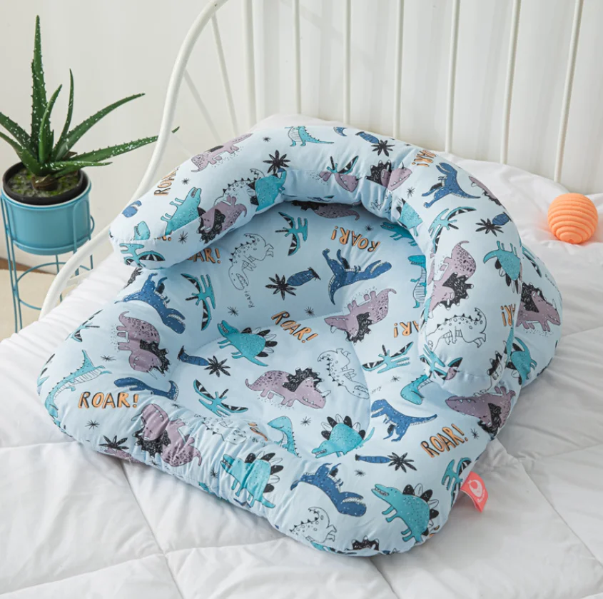 Oreiller d'Allaitement en Coton pour Bébé et Nouveau-Né, Coussin d'Alimentation à la Taille