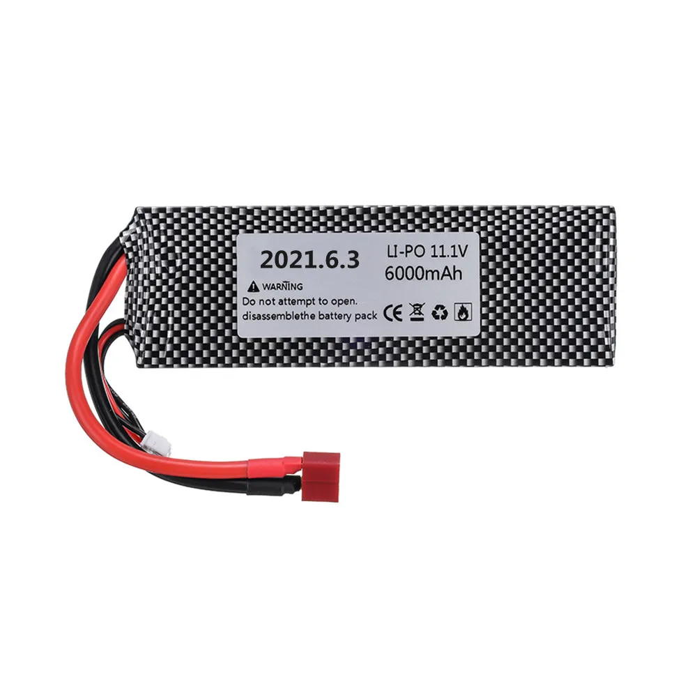 7.4v 11.1v 14.8v 1500/2200/2800/4200/5200/6000mAh For RC Helicopter Toys Car Boats Drone Parts 2s 3s 4s Rechargeable Battery