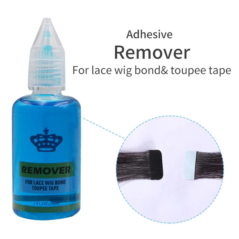 3 Bottles Professional Salon Use 1OZ 30ml Hair Glue Remover For Lace Wig Toupee Skin Weft Tape Hair Extension Remover