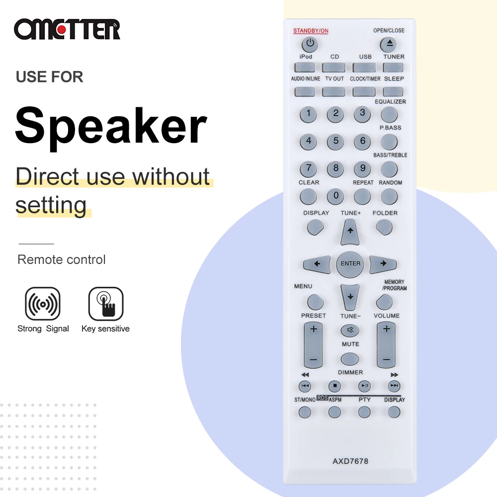 新しいリモートコントロールパイオニアのための適切なAXD7678オーディオプレーヤーコントローラ