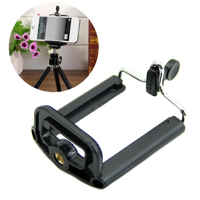 Novel Cell phone Clip Bracket Holder For Tripod Stand Standard Dropshipping