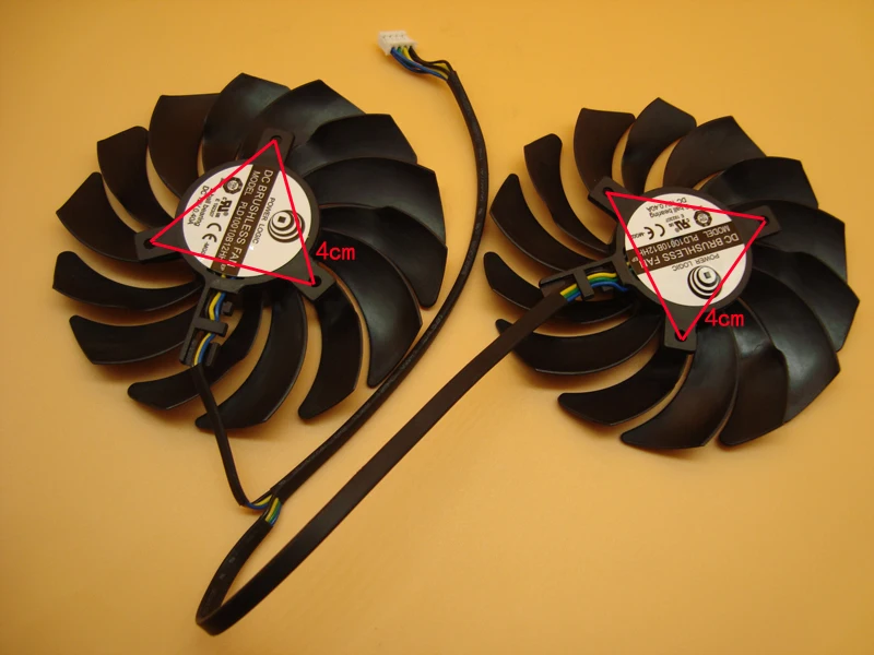 

Power Logic GTX1080Ti 1080 1070 1060 RTX470 480 PLD10010B12HH Server Cooling Fan