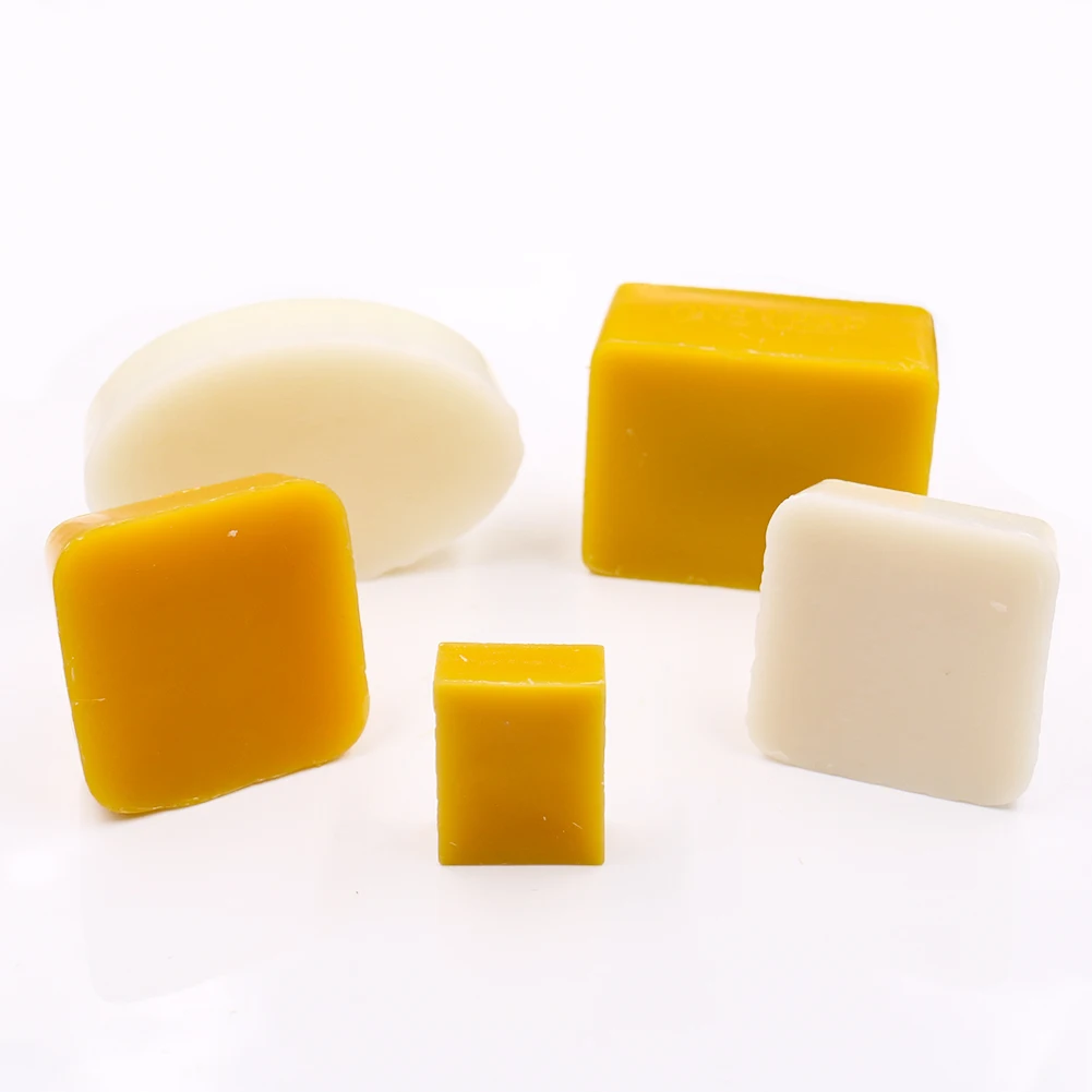 Natural Beeswax Candle Making Maintenance Cleaning Beeswax Solid Wood Furniture Polishing Tools Candles Wax Soap Making Supplies