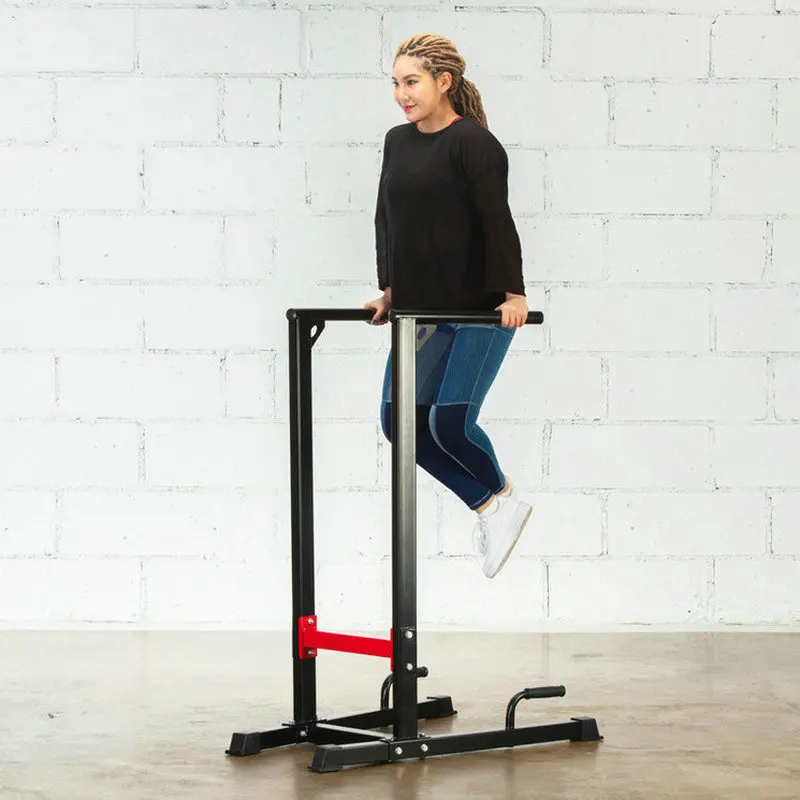 

Multi-Function Dip Stand Station With 440-Pound Capacity, Home Gym Parallel Bar For Upper Body Workout And Strength Training