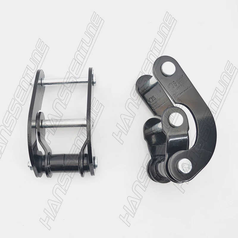 HANSSENTUNE 4x4 Suspension Spring Pickup Rear Comfort Double G-Shackle For Toyota LC70/75 Series