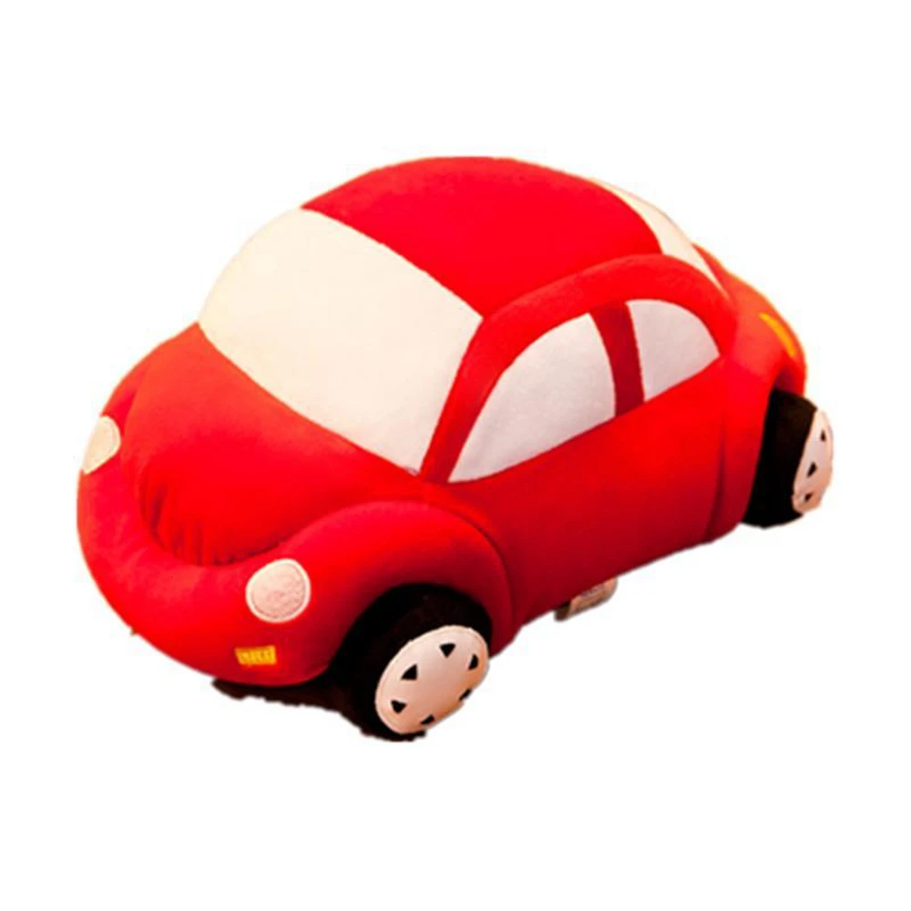 Coche de simulación de 35CM, faros de juguete de felpa, cuatro ruedas, coche pequeño multicolor, enviar regalo de cumpleaños para niño, desarrollar el coche Hobby