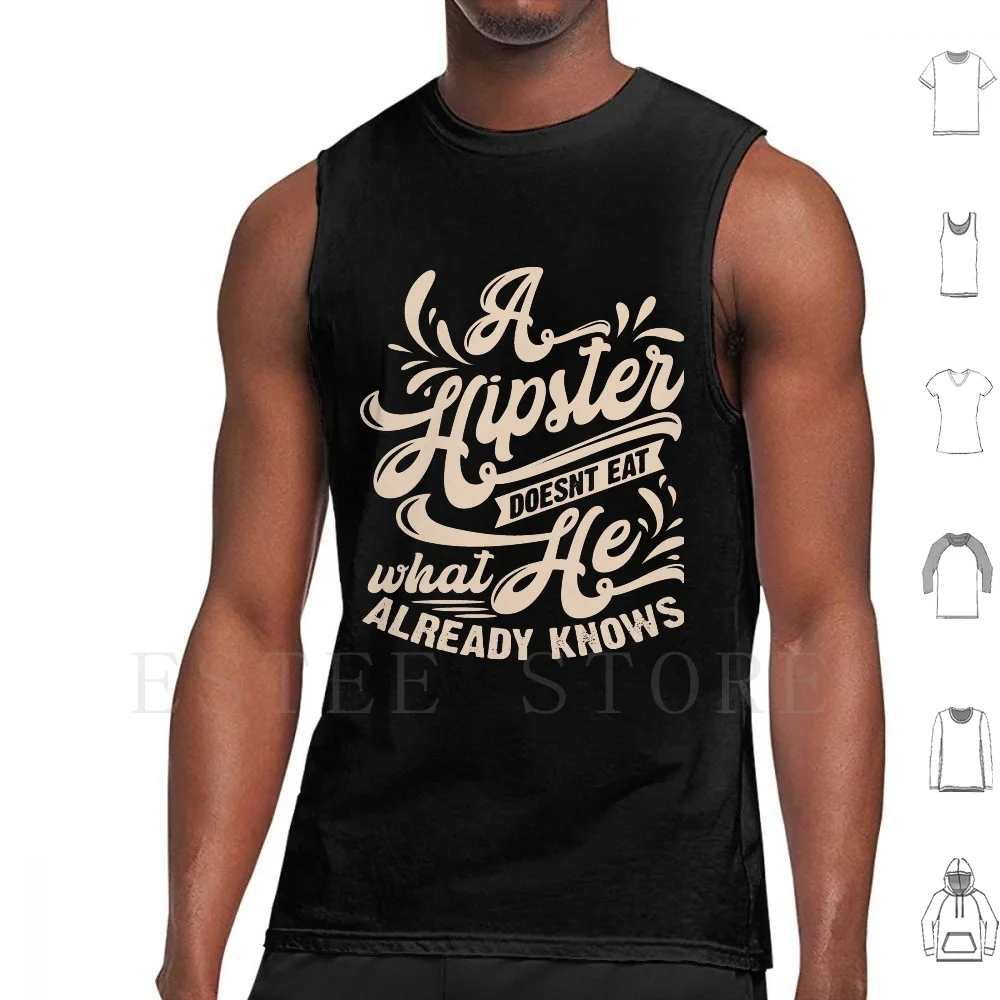 Hipster Hipsters Tank Tops Vest Cotton Clubmate Lemonade Barber Beard Hipster Hipster Girl Hipster Glasses Hipster Dad