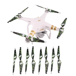 For DJI Phantom 3/2 Drone Replaceable 9450 Self-locking Propeller Camouflage Quick Release Props Blade Wing Fans Spare Accessory