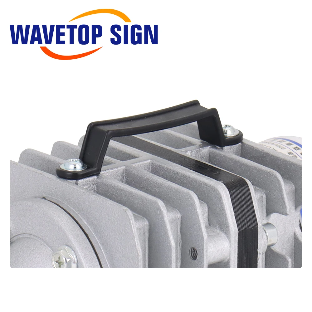 WaveTopSign 35W ACO-002 Air Compressor 40L/Min 20W ACO-001 Electrical Magnetic Air Pump for CO2 Laser Engraving Cutting Machine