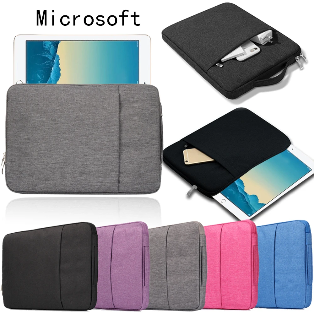 

Laptop Sleeve Bag with Pocket for 11/13/15 Inch Notebook Case Cover Suitable for Microsoft Surface/2/3/Pro/Book/Laptop Bag