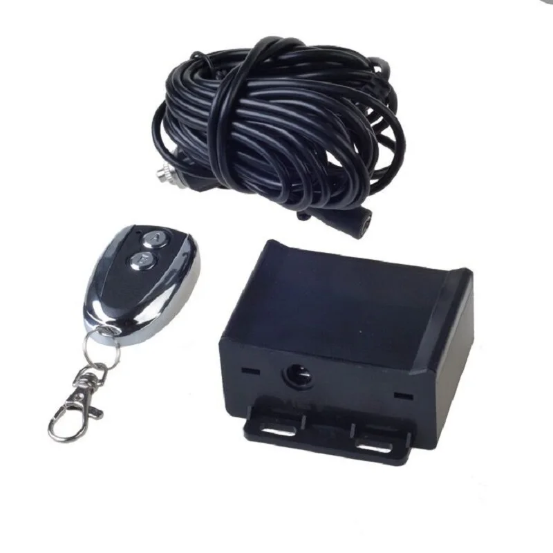 Universal 12V Car Wireless Remote Control Kit for Exhaust Muffler Electric Valve Cutout System, Dump Valve Car Accessories