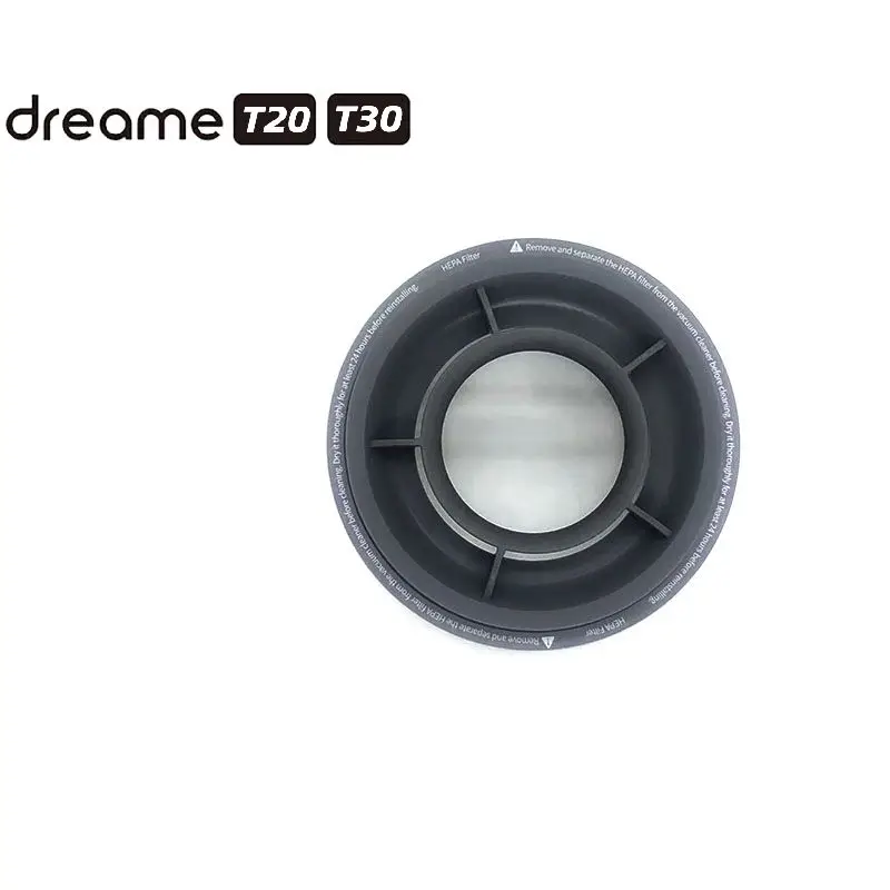 Original dreame t20 t30 handheld aspirador de pó parte kits lavável filtro hepa