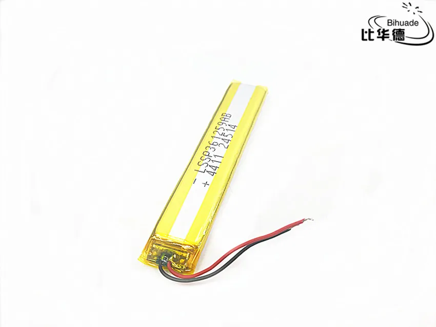 Bateria de energia litro boa qualidade 3.7v, 260mah 361259 de polímero de lítio/li-ion bateria para tablet pc bank, gps, mp3,mp4