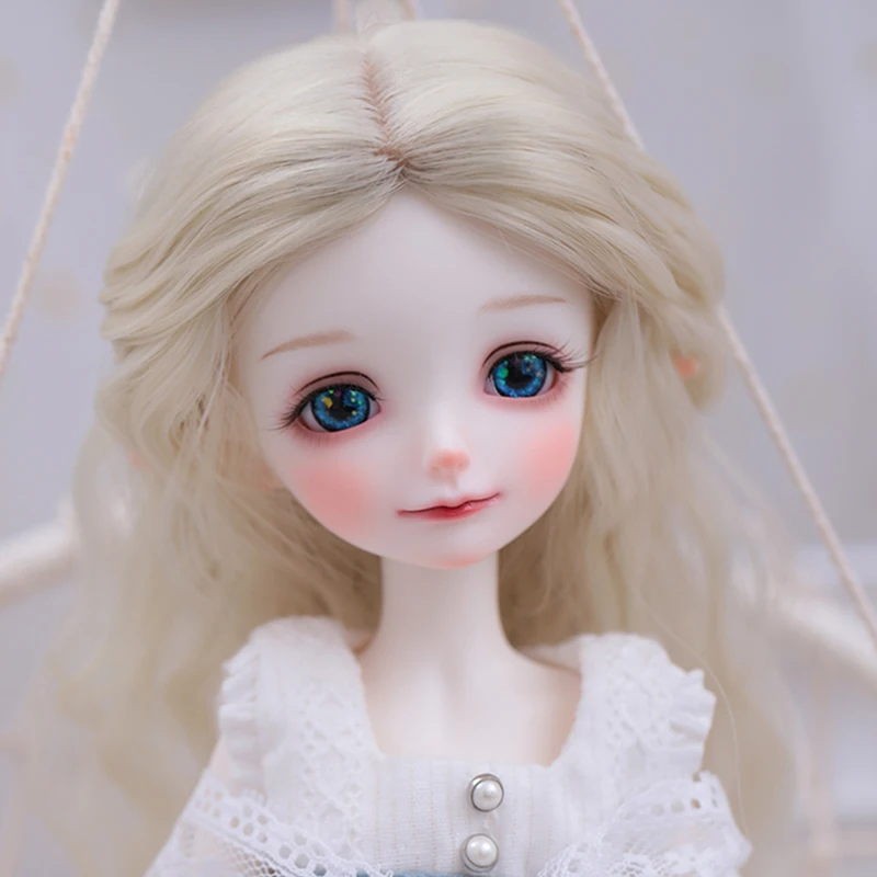 New Girl Premium Resin BJD 1/6 dumpling SD doll genuine optional clothes wig shoes birthday gift